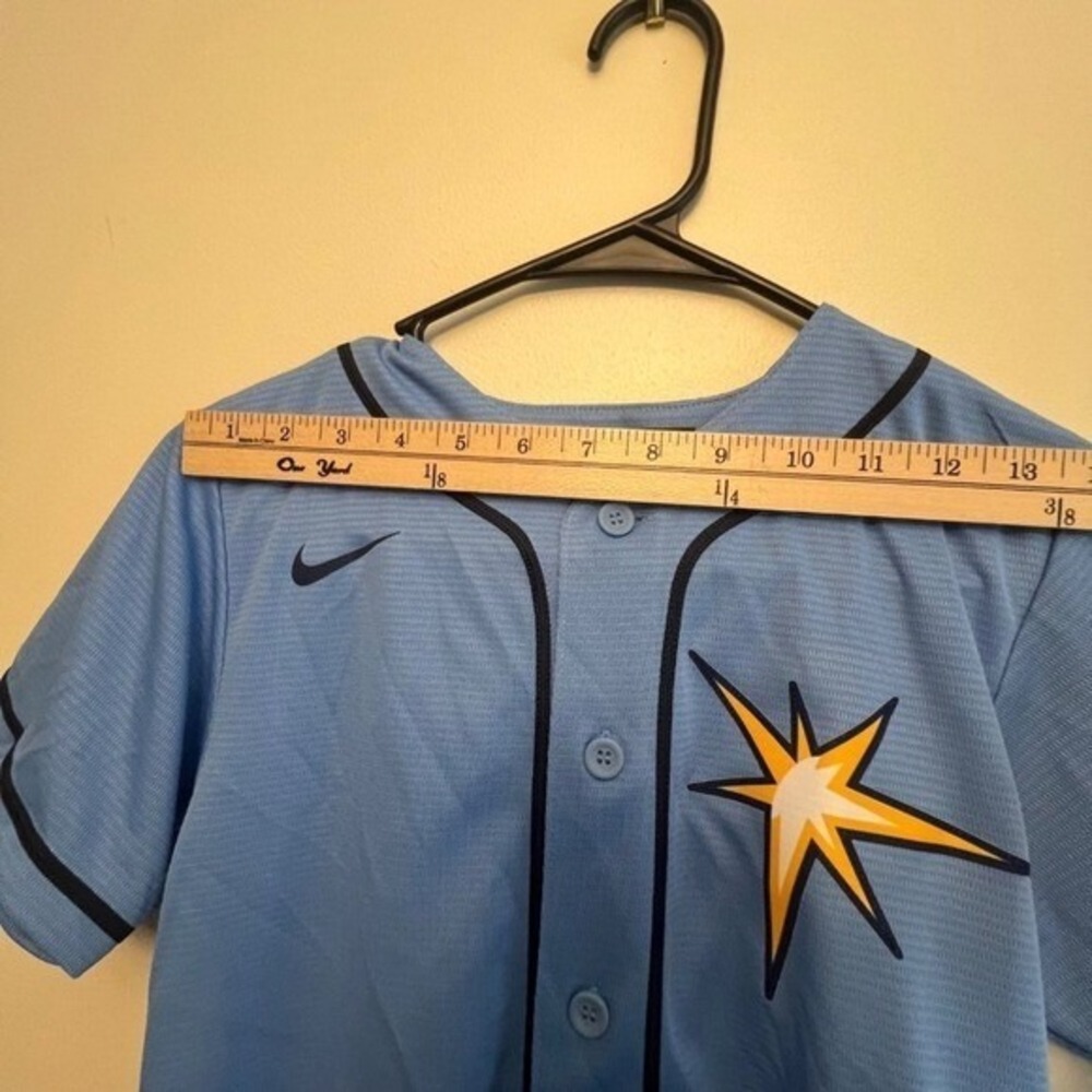 Nike MLB‎ Tampa Bay Rays Wander Franco Youth Jersey S NWT - Picture 3 of 9